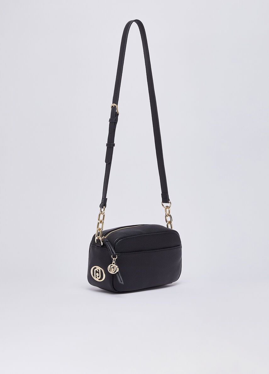 HANDTAS VAN LIU JO AF6040-ES039 B1848 NERO/BRASS GOLD