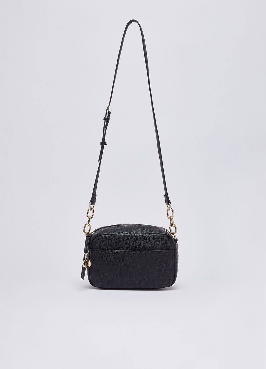 HANDTAS VAN LIU JO AF6040-ES039 B1848 NERO/BRASS GOLD