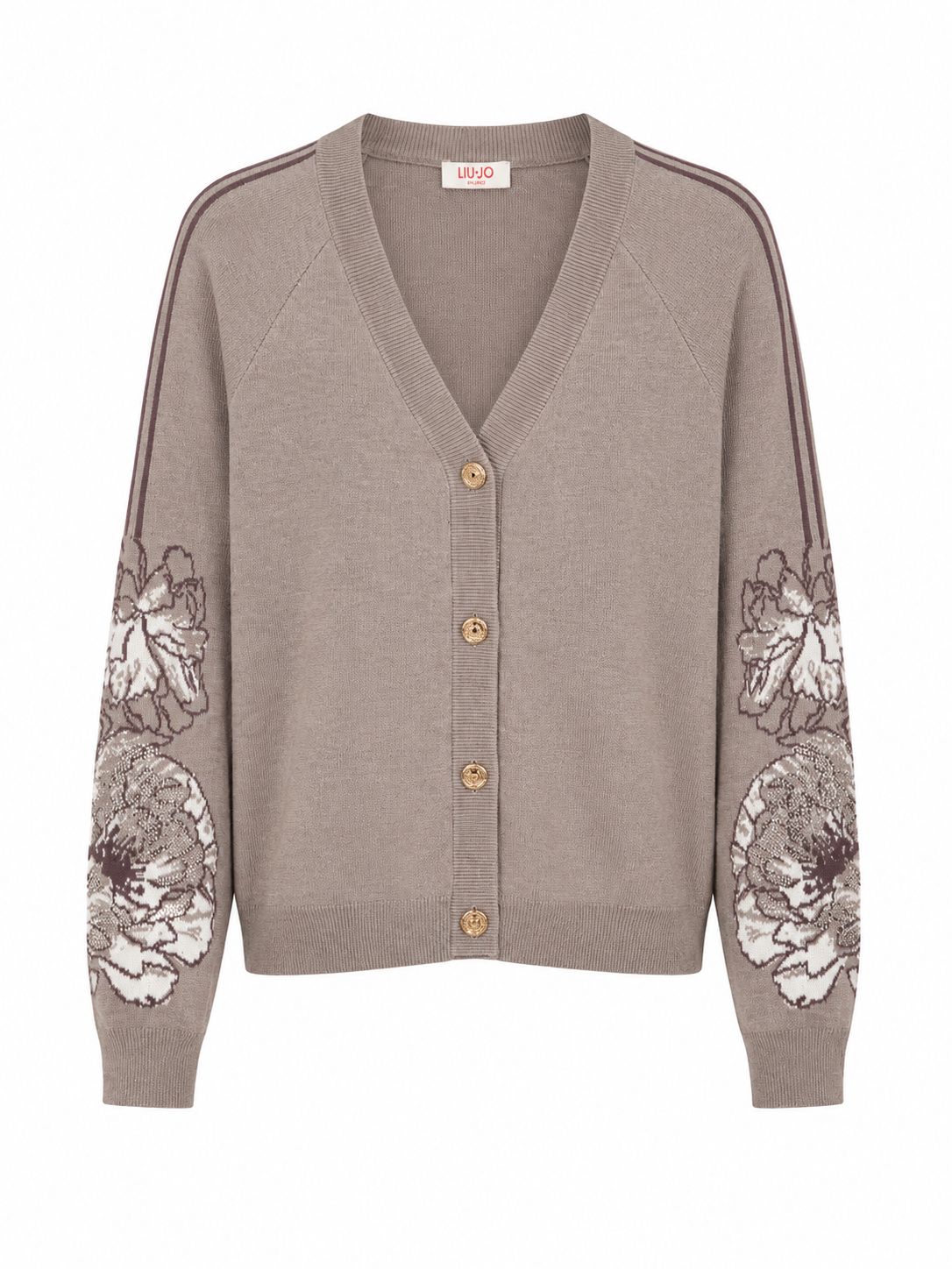GILET VAN LIU JO TF6093-MS49I D3040 BULLDOG/BCO LANA+GLA