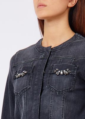 VEST VAN LIU JO UF6099-D0375 87516 DEN.GREY SWEET WASH