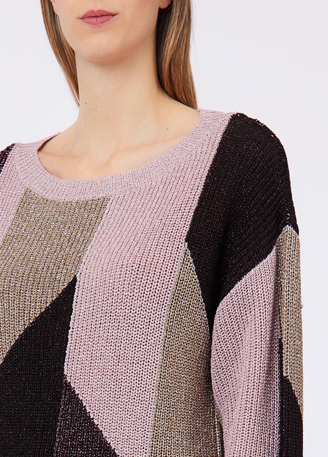 PULL VAN LIU JO WF6046-MS92P L9193 PINK LUX SHADED