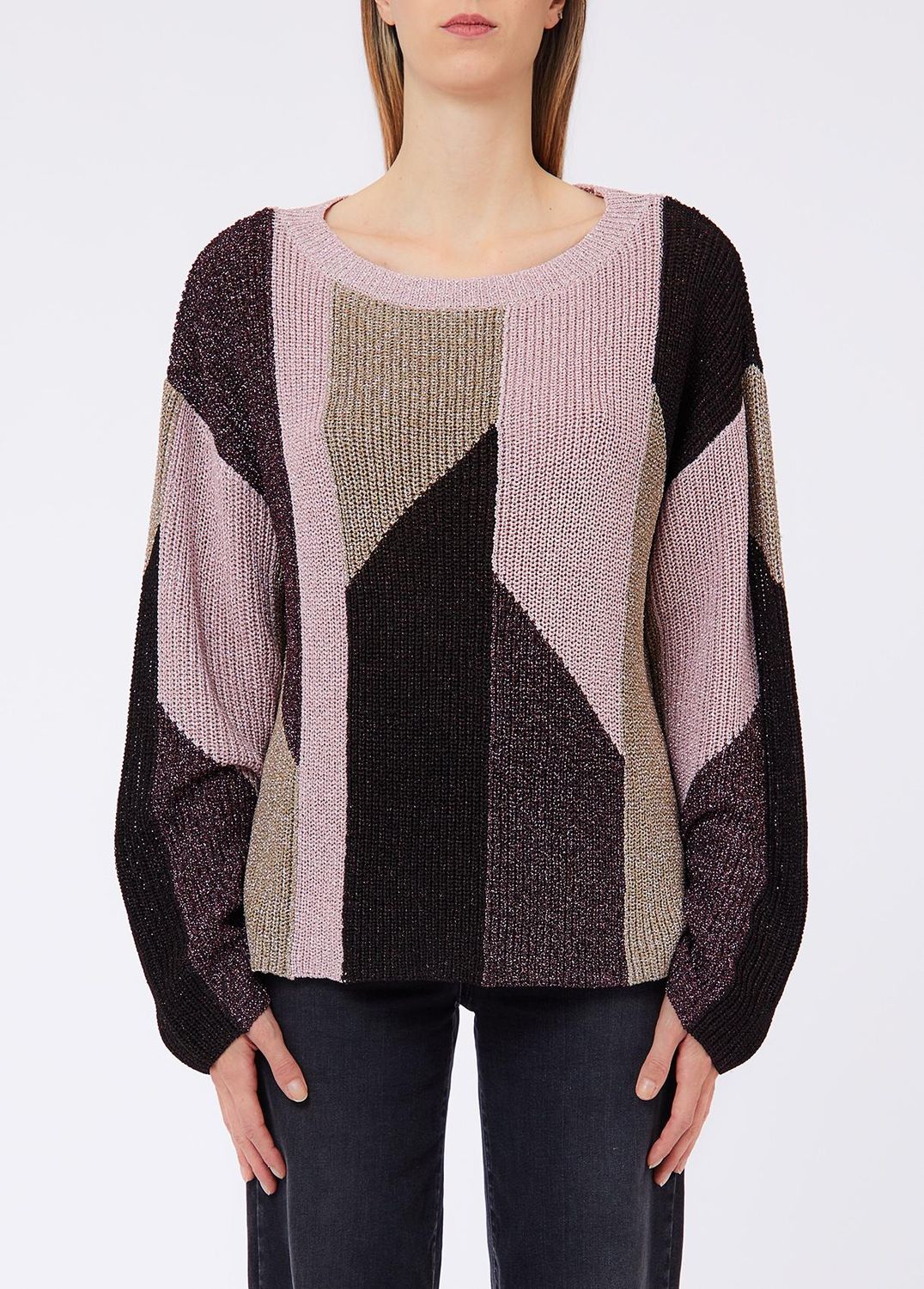 PULL VAN LIU JO WF6046-MS92P L9193 PINK LUX SHADED