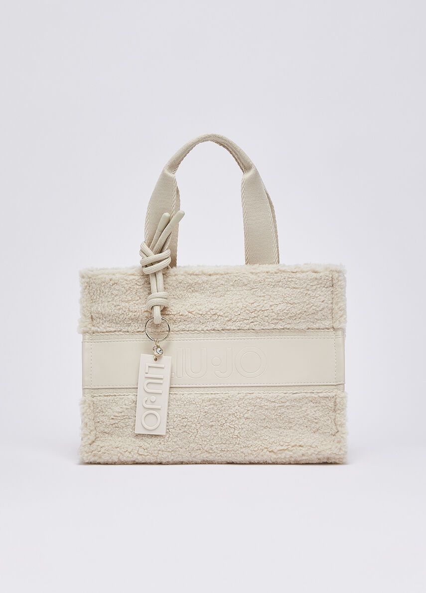 HANDTAS VAN LIU JO TF6215-E1173 10701 BIANCO LANA