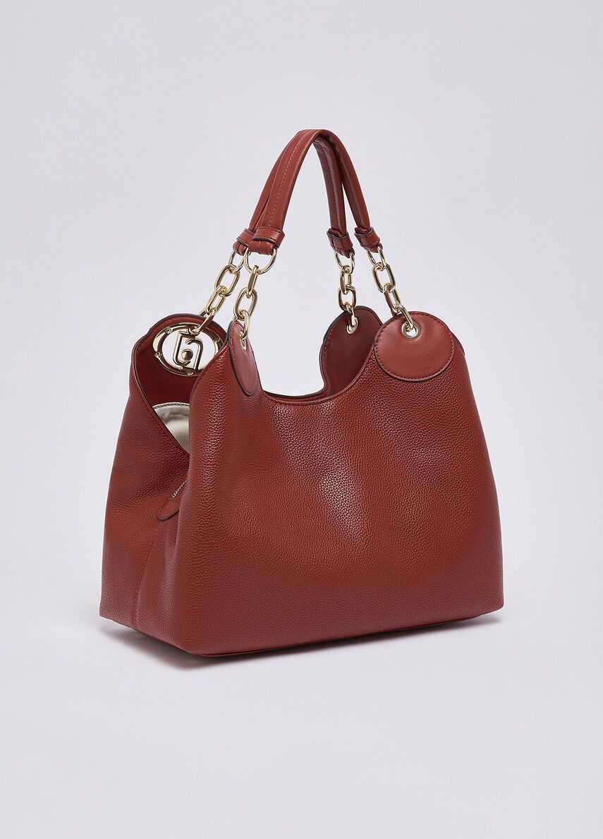 HANDTAS VAN LIU JO AF6024-ES039 91543 BRICK RED