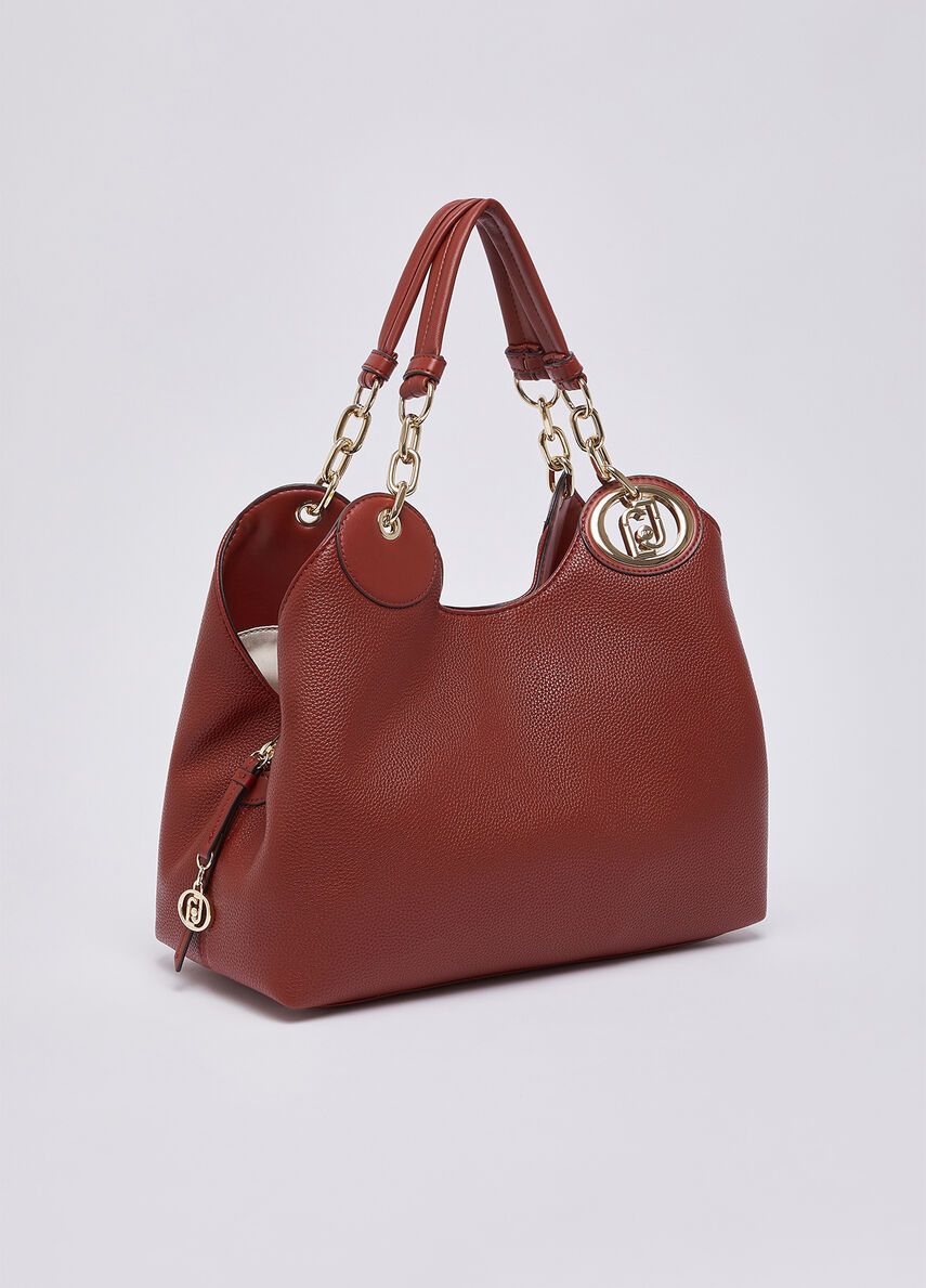 HANDTAS VAN LIU JO AF6024-ES039 91543 BRICK RED