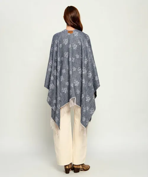 PONCHO VAN LIU JO 2F6040-T0300 90013 MIDNIGHT