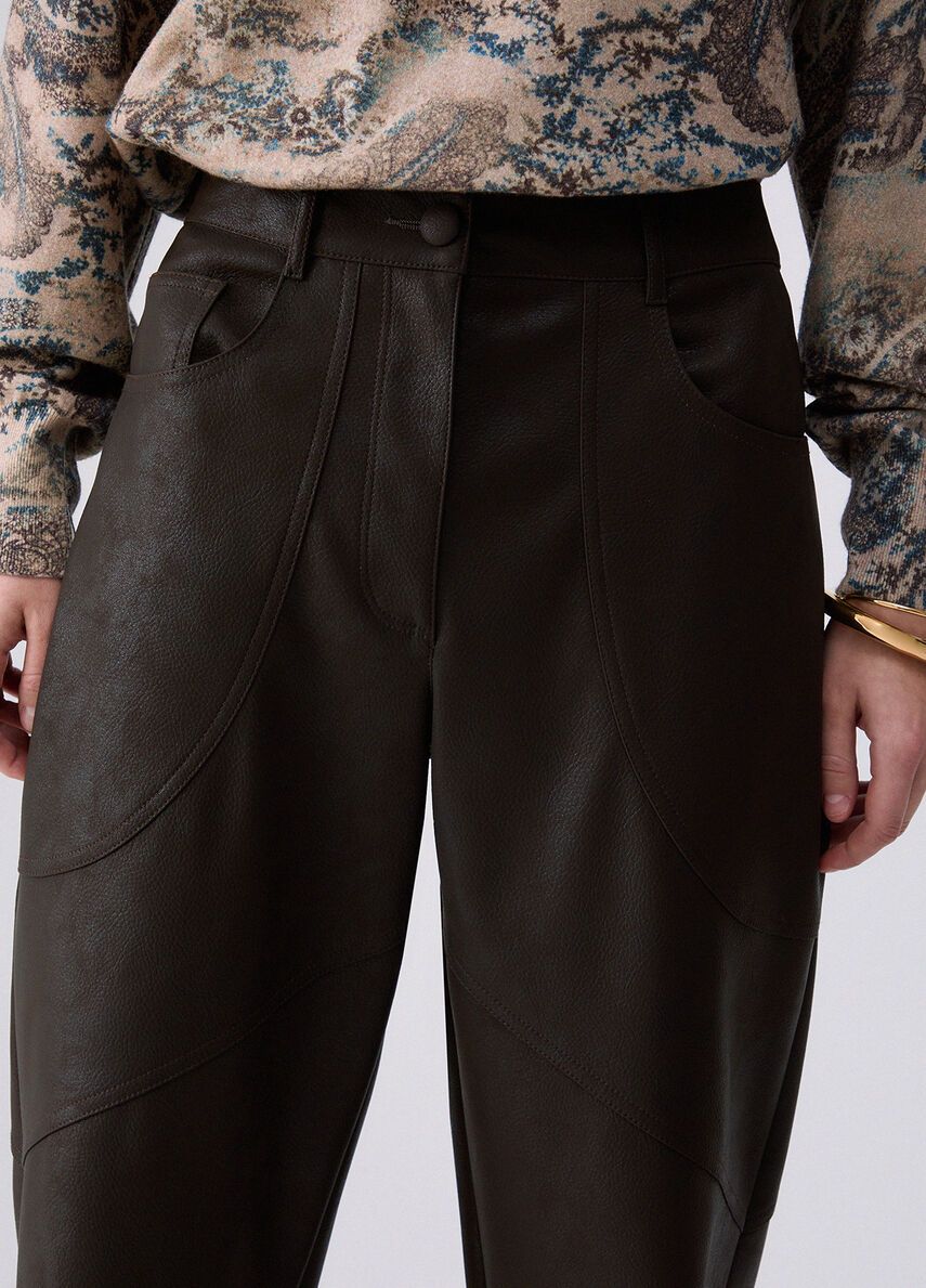 BROEK VAN LIU JO WF6144-E1157 X0787 BROWN UMBER