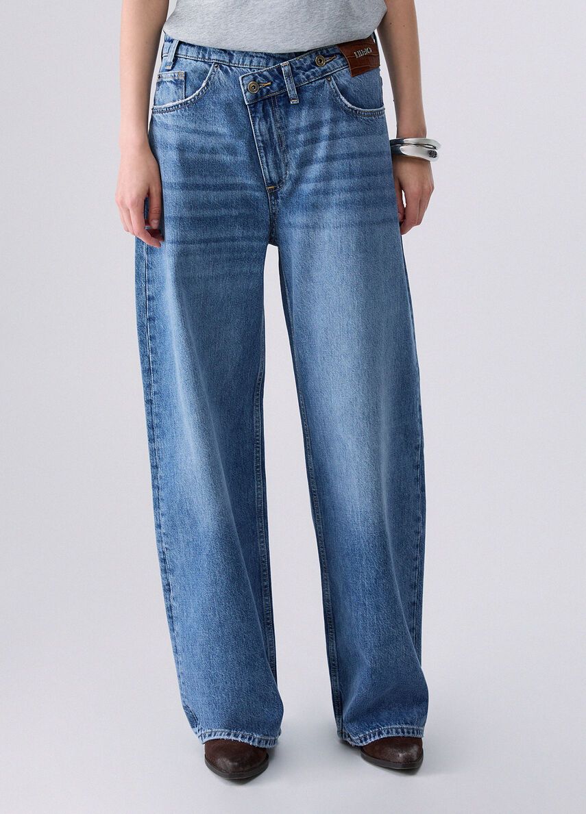 BROEK VAN LIU JO UF6160-D4854 79108 DEN.BLUE NEW STRONG