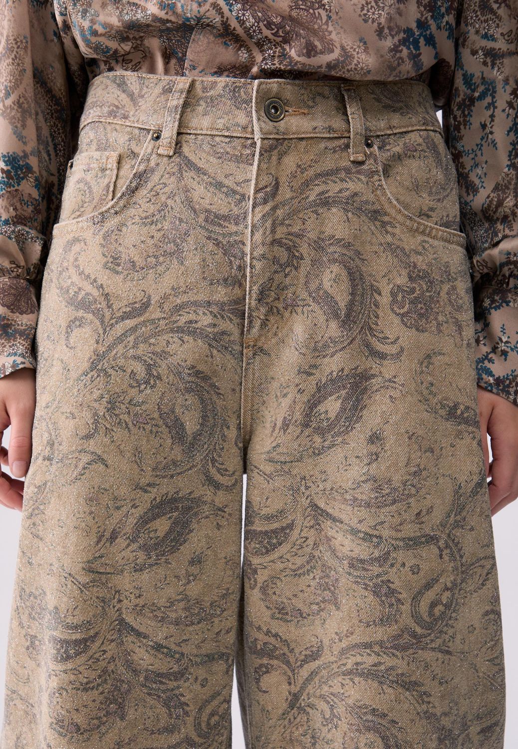BROEK VAN LIU JO UF6163-T684A L9145 BEIGE CACHEMIRE