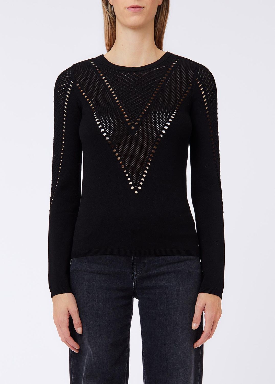 PULL VAN LIU JO WF6239-MS99E 22222 NERO