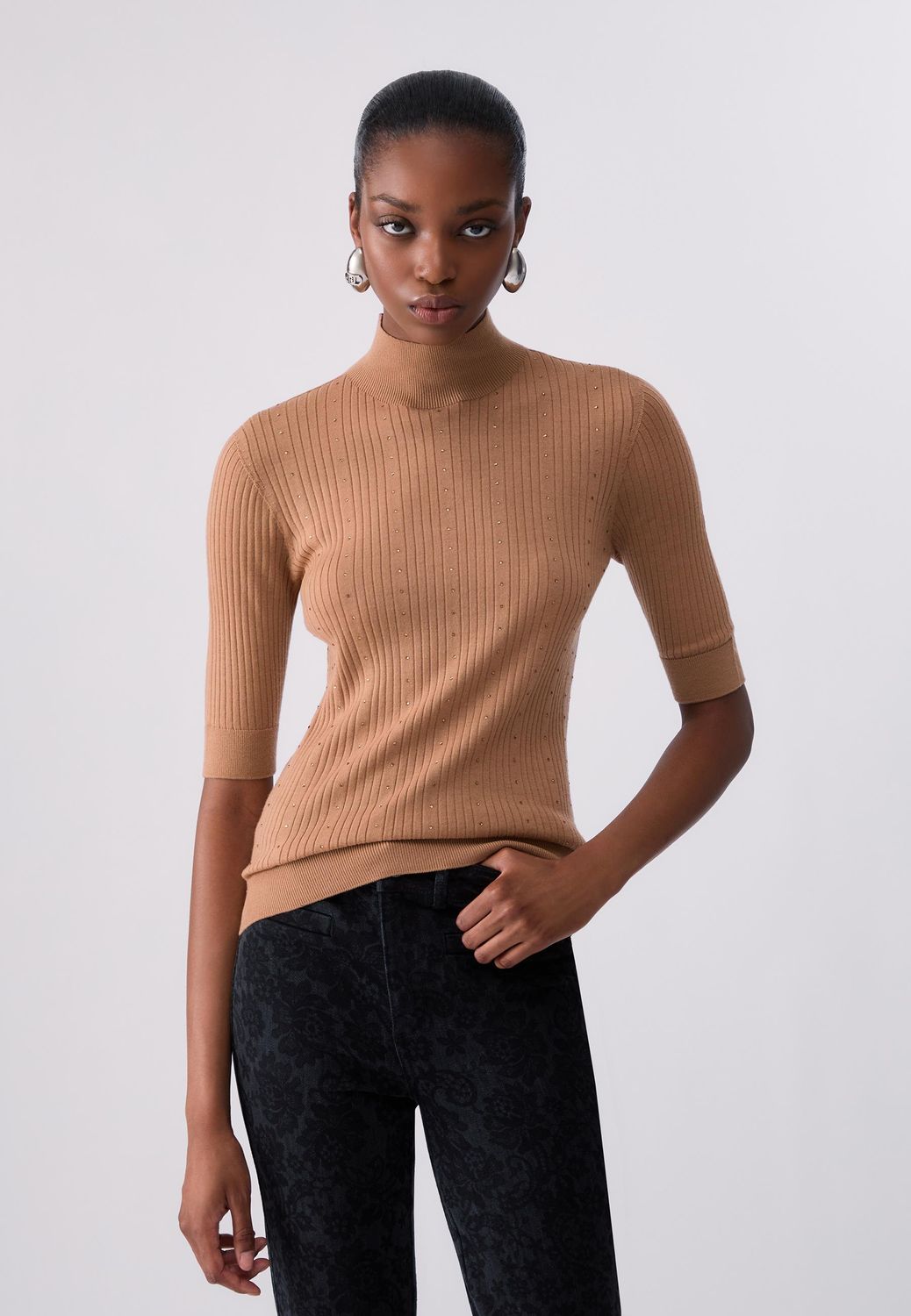 PULL VAN LIU JO WF6101-MA77Q 81020 COCOA CREME