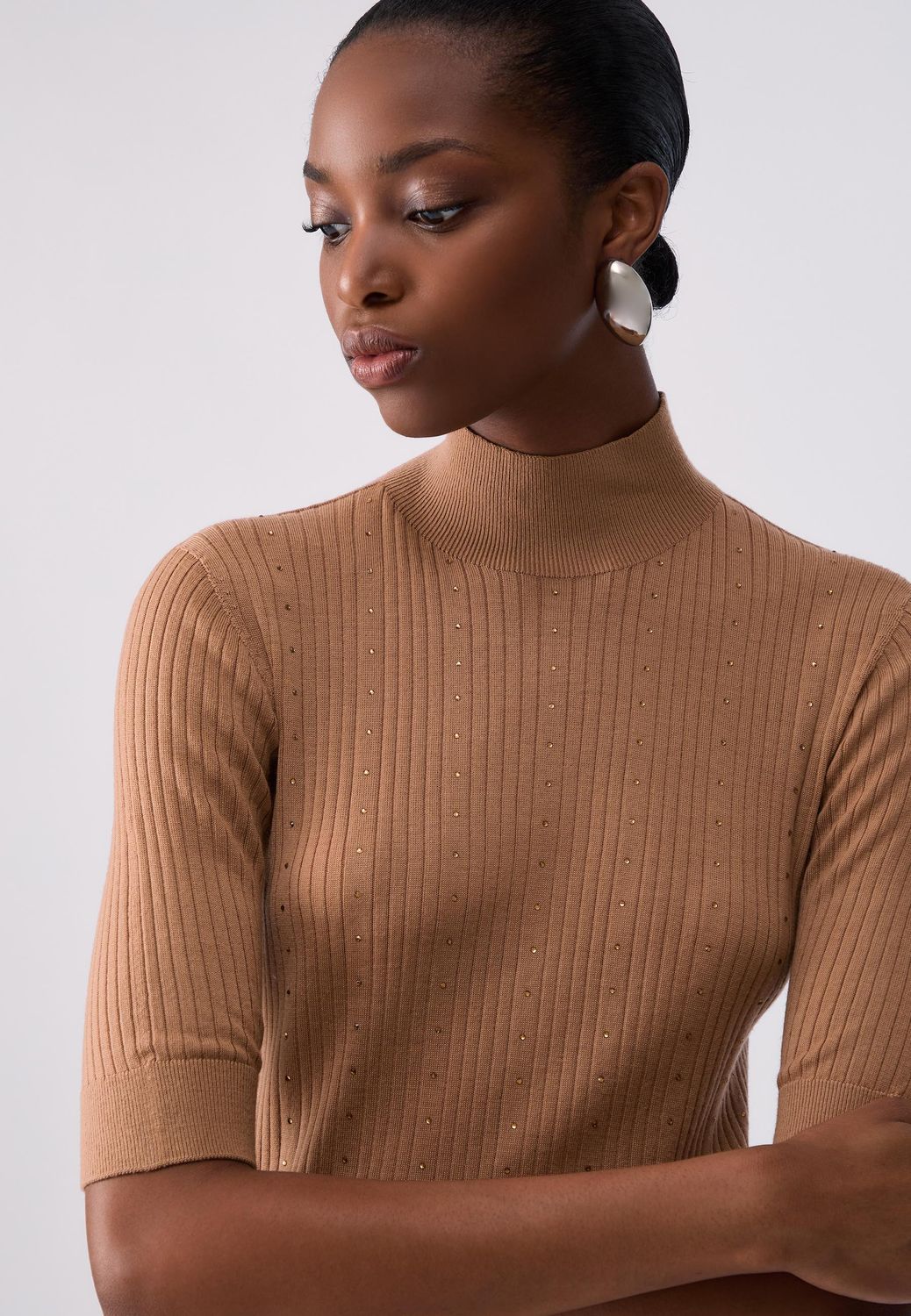 PULL VAN LIU JO WF6101-MA77Q 81020 COCOA CREME