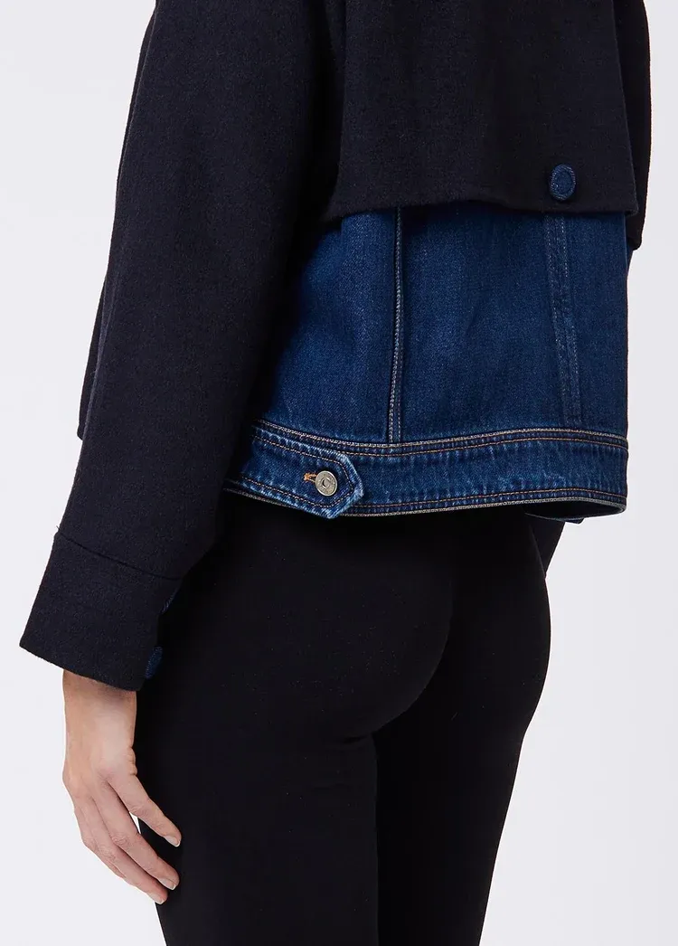 VEST VAN LIU JO UF6123-T707A 93921 BLU NAVY
