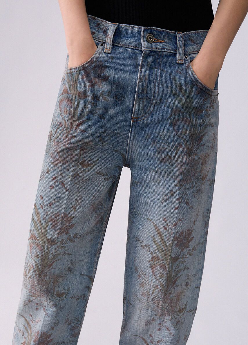 BROEK VAN LIU JO UF6165-D0371 79103 DEN.BLUE NEW.CACHEMI