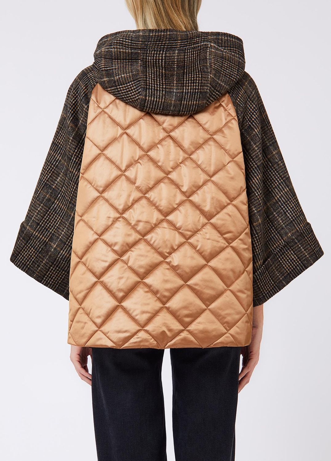 VEST VAN LIU JO WF6058-T677A S9072 CAMEL CHECK