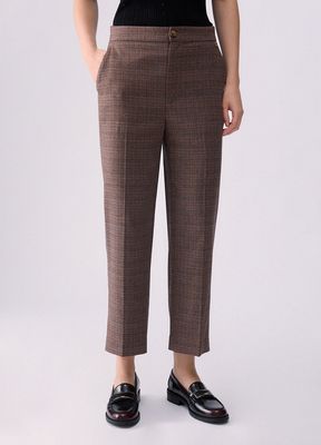 BROEK VAN LIU JO WF6212-T733A L9175 CLASSIC TARTAN