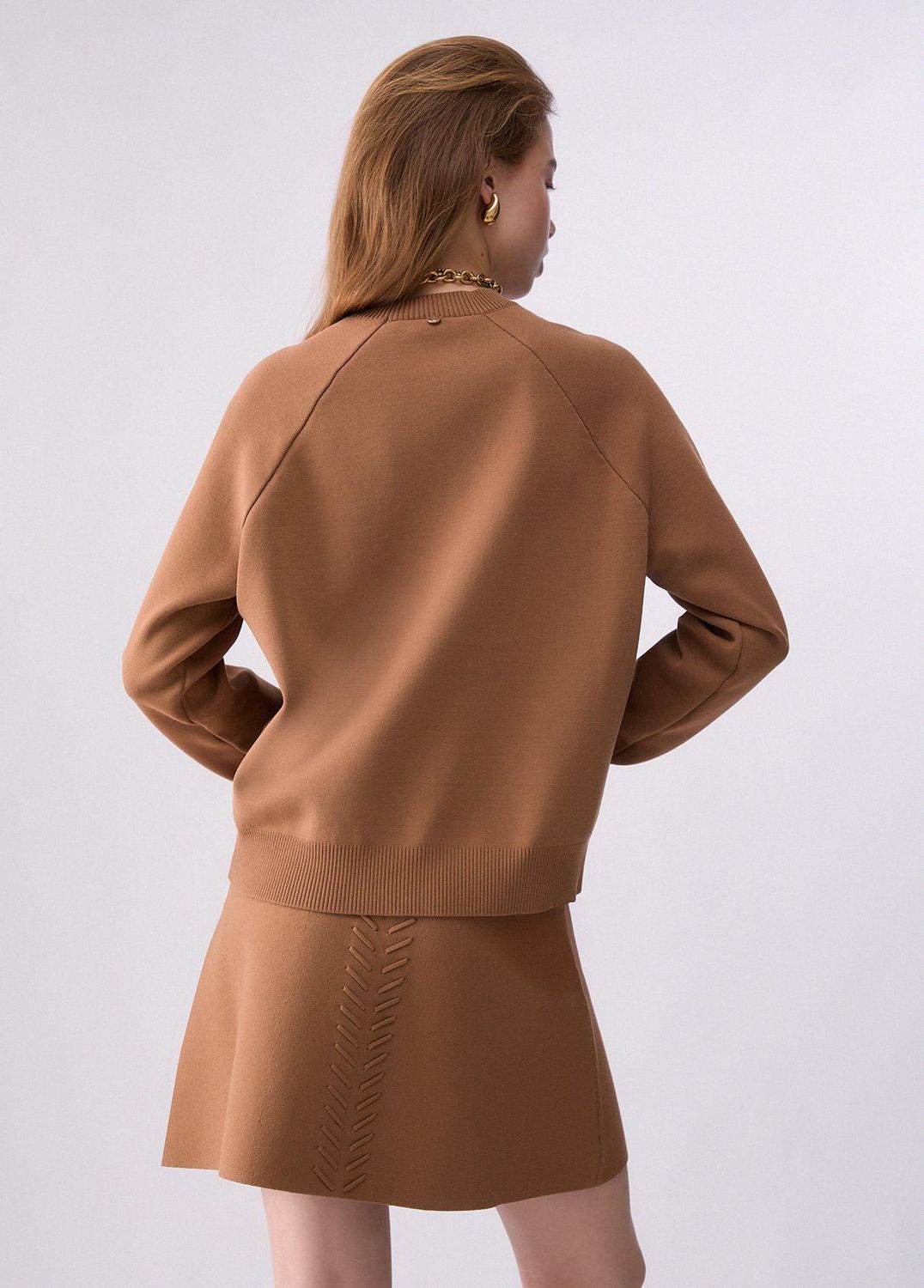 PULL VAN LIU JO WF6186-MS81R 81020 COCOA CREME