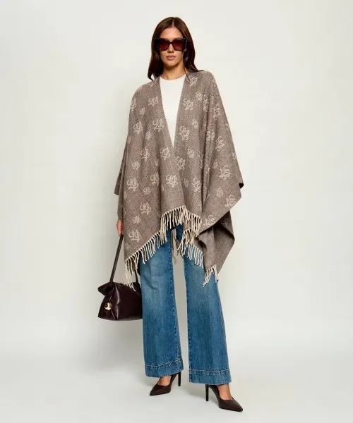 PONCHO VAN LIU JO 2F6040-T0300 00533 T.MORO