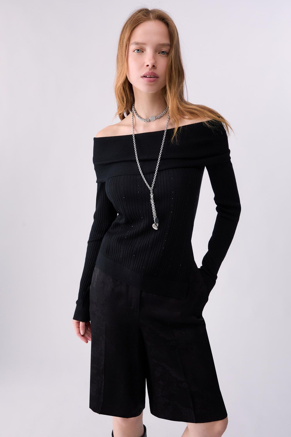 PULL VAN LIU JO WF6099-MA77Q 22222 NERO