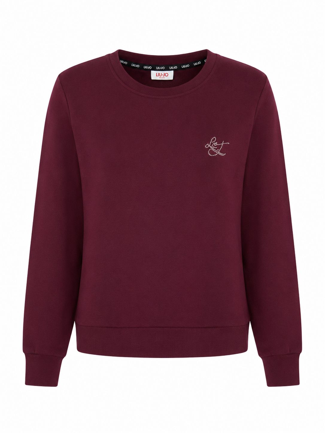 SWEATER VAN LIU JO TF6206-J3958 91718 RED AUBERGINE