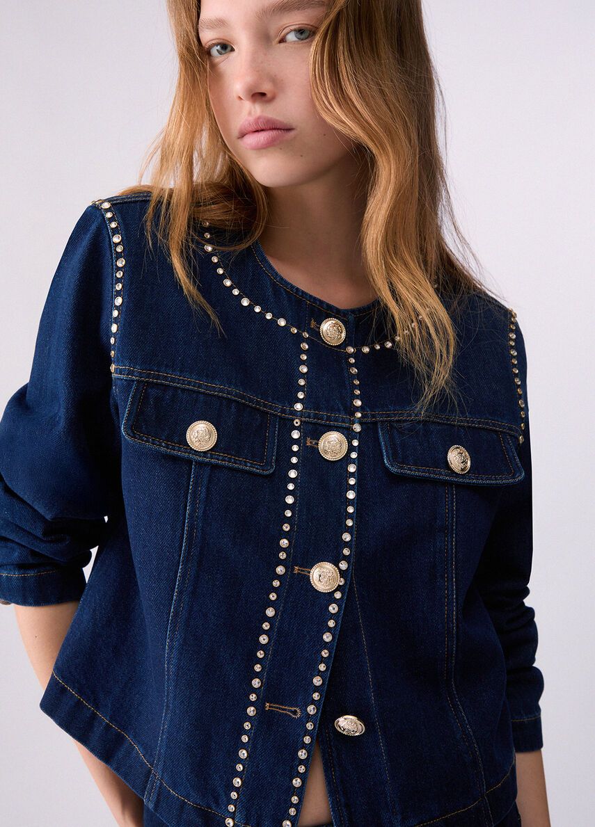 VEST VAN LIU JO UF6220-D0347 77000 NORMAL WASH