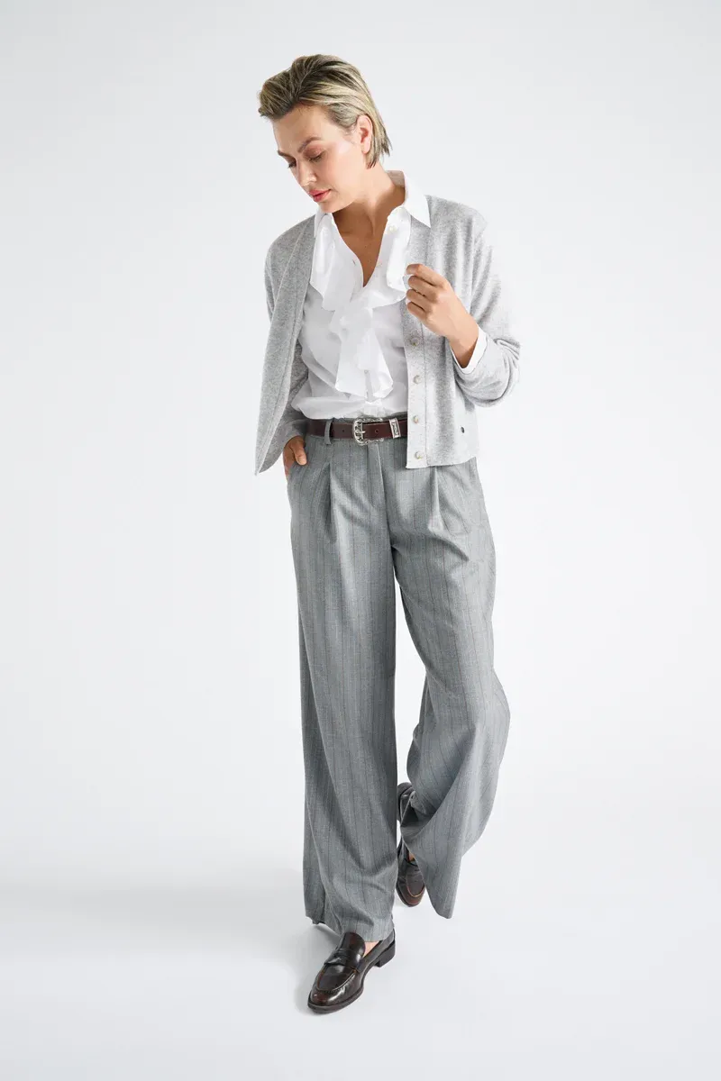 CARDIGAN VAN MARIE MERO CA53/GRE GREY
