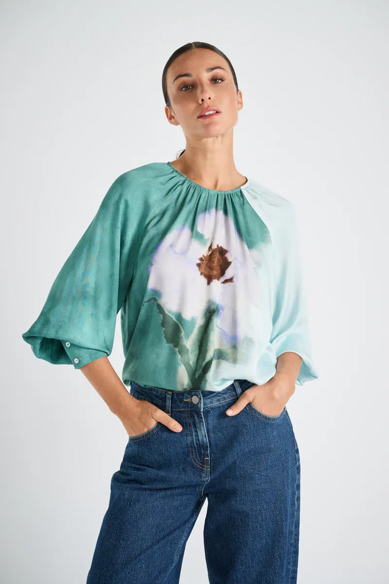 BLOES-TUNIEK VAN MARIE MERO TB09/716 TURQUOISE