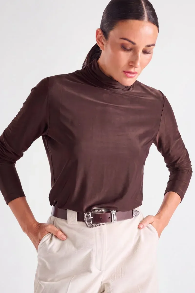 T-SHIRT VAN MARIE MERO TS51/BRO BROWN