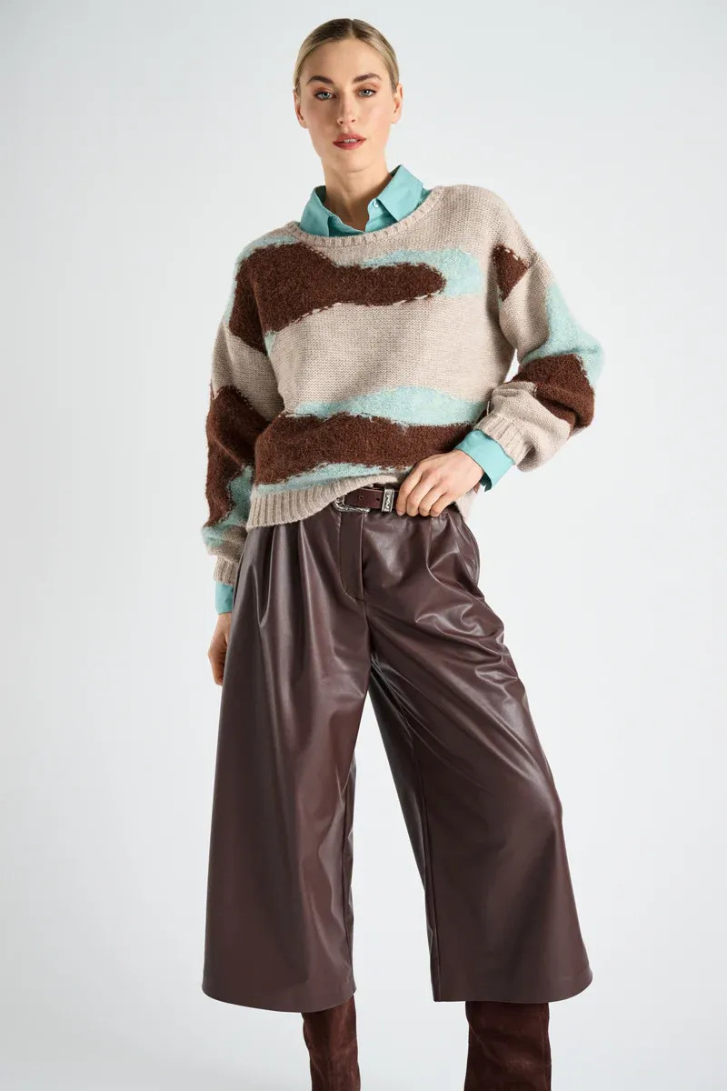 BROEK VAN MARIE MERO TR36/609 BROWN