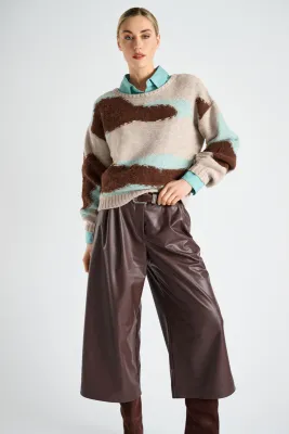 BROEK VAN MARIE MERO TR36/609 BROWN