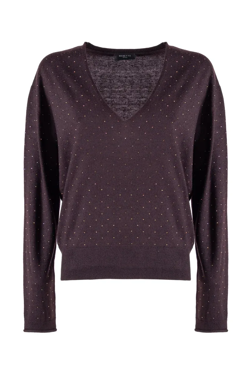 PULL VAN NENETTE 42BB-MAYBE 0604 CACAO