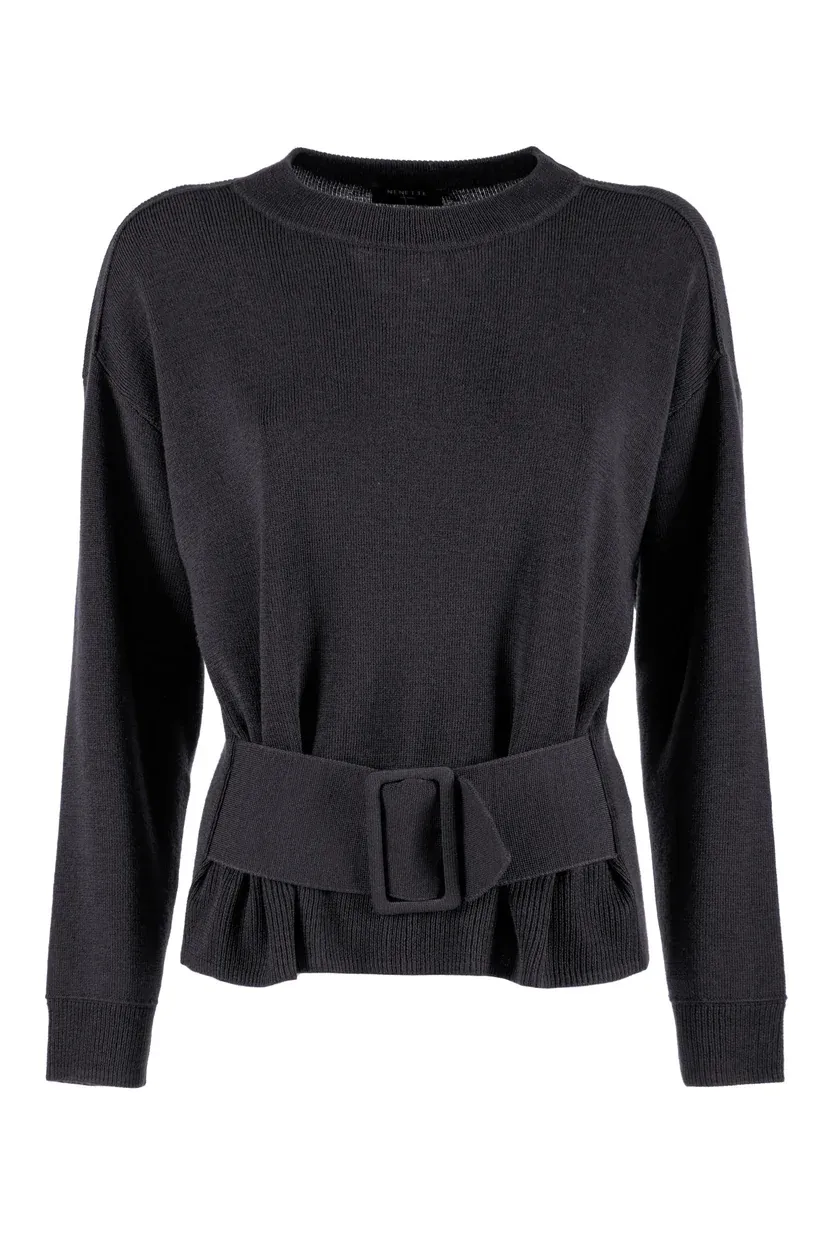 PULL VAN NENETTE 42BB-MUST 0700 NERO