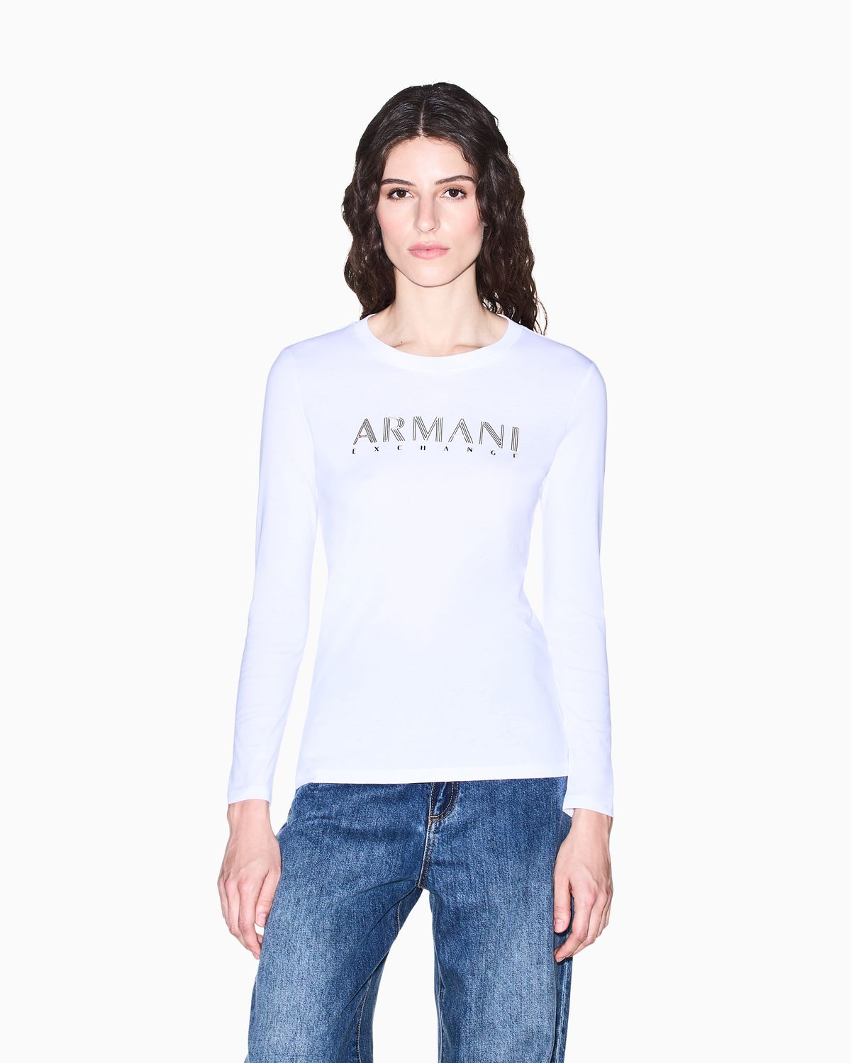 T-SHIRT VAN ARMANI XW002761 AF23954 U0002 OPTIC WHITE