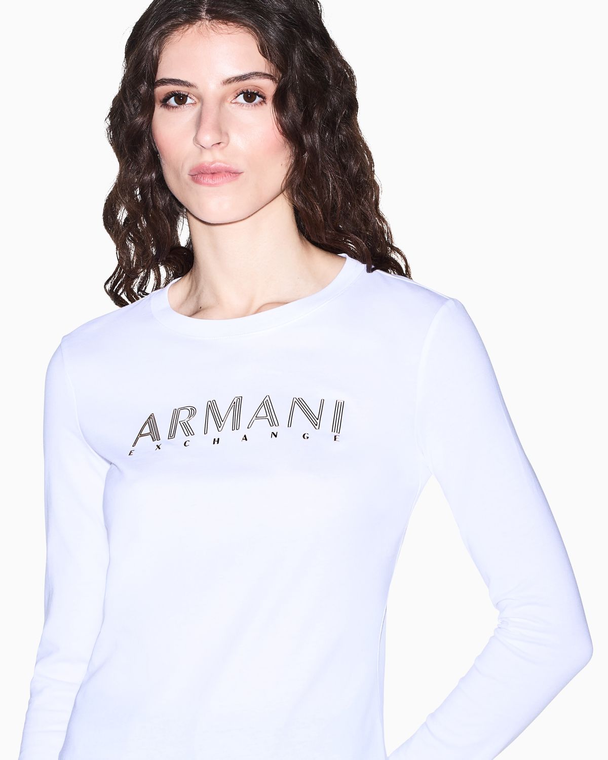 T-SHIRT VAN ARMANI XW002761 AF23954 U0002 OPTIC WHITE