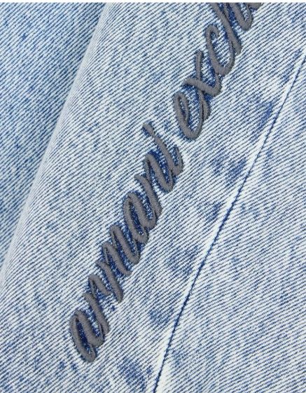BROEK VAN ARMANI XW000073 AF25768 MB001 BLUE DENIM