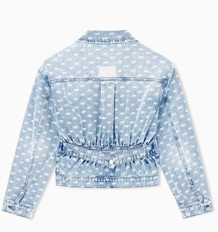 VEST VAN ARMANI XW002533 AF25777 FB010 ALL OVER LIGHT BLUE DENIM