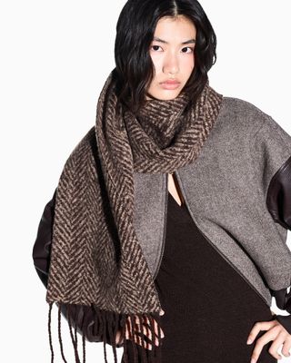 SJAAL VAN ARMANI XW003045 AF28783 F6044 ANTAGONIST HERRINGBONE
