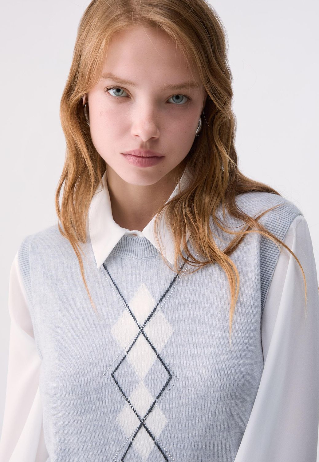 PULL VAN LIU JO WF6289-MA16R L9208 BALLANTYNE L.GRAY/BC