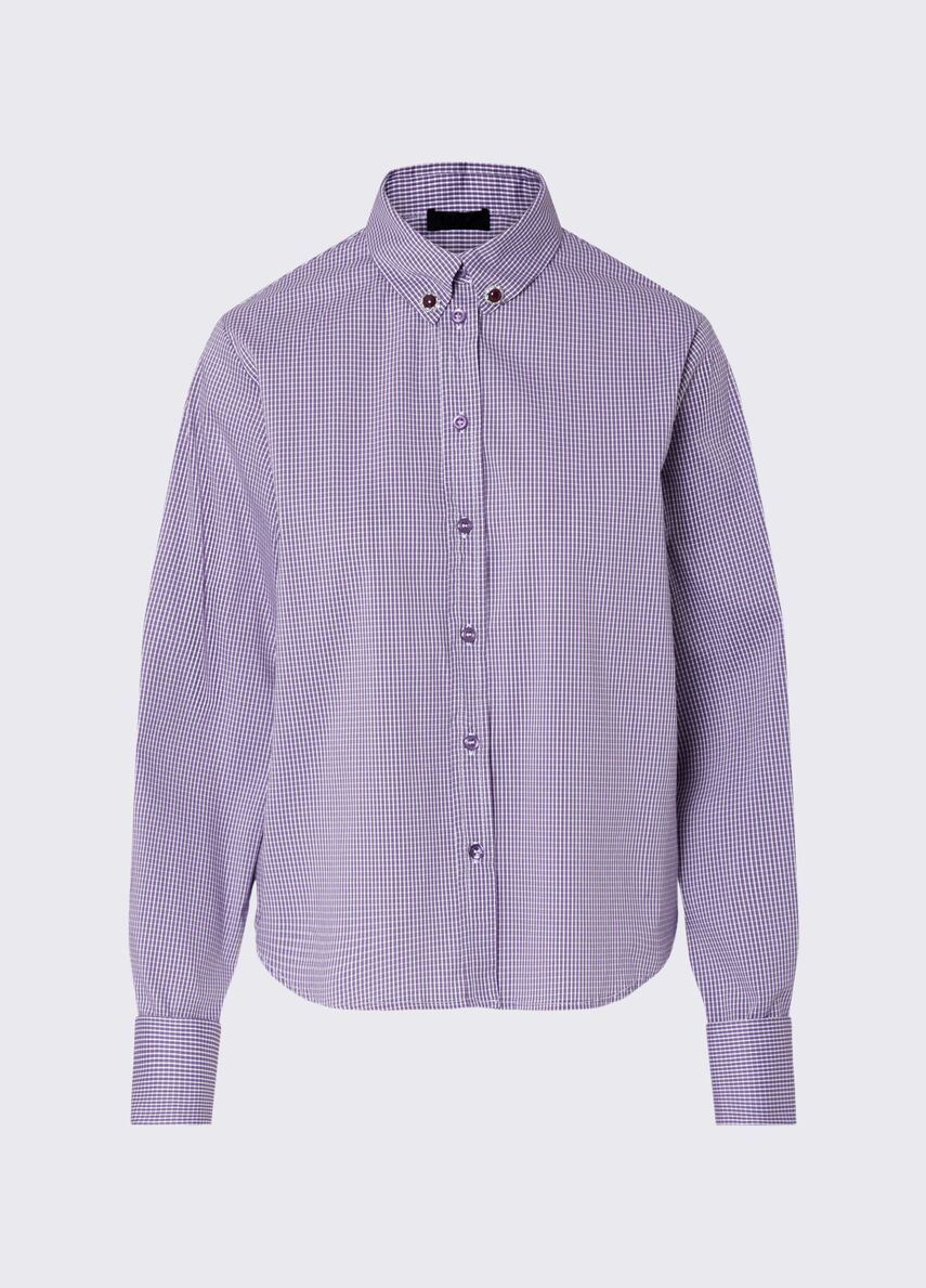 BLOES VAN LIU JO CF6195-T796A S9097 CHECK VIOLET