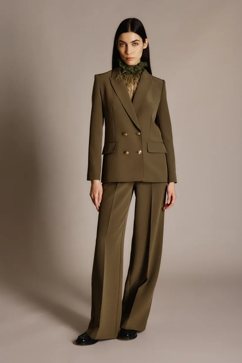 BROEK VAN NENETTE 42BB-EFFIMERO 0308 VERDE MILITARE