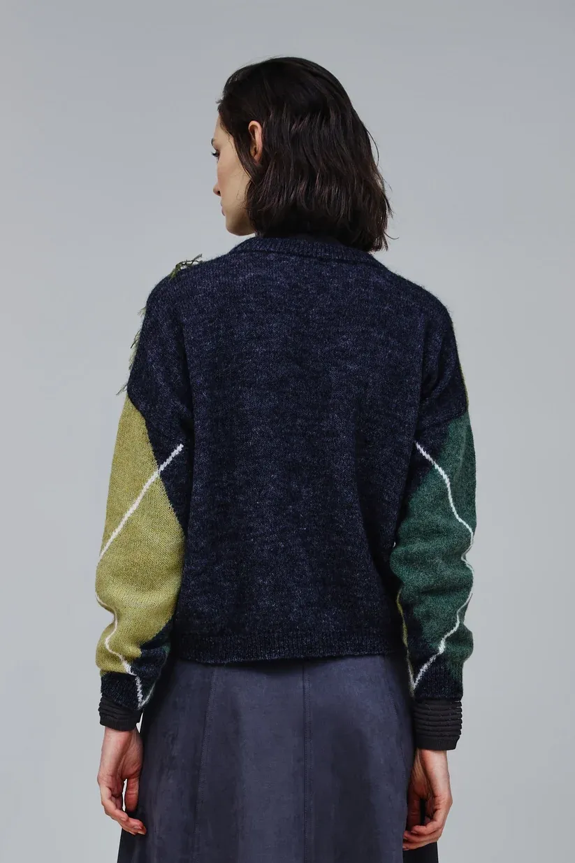 PULL VAN NENETTE 42BB-MACADAMIA 0703 ANTRACITE