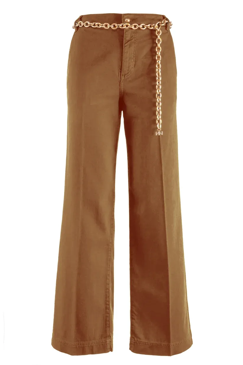 BROEK VAN NENETTE 42BB-STARS 0604 CACAO