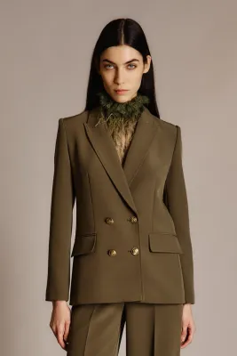 BLAZER VAN NENETTE 42BB-BAILA 0308 VERDE MILITARE