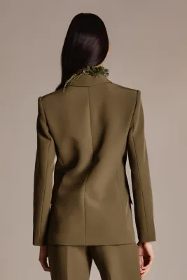 BLAZER VAN NENETTE 42BB-BAILA 0308 VERDE MILITARE