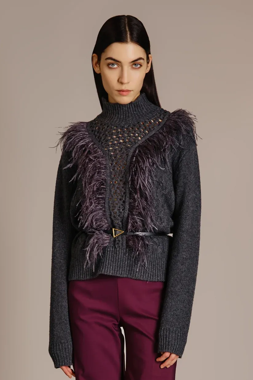PULL VAN NENETTE 42BB-MUCCINO 0703 ANTRACITE