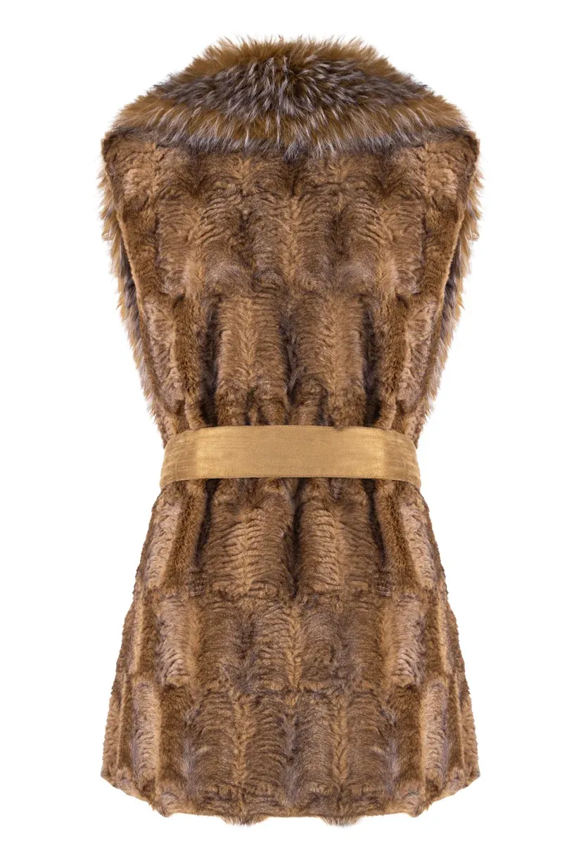 GILET VAN NENETTE 42BB-PUMA 0145 OLIO