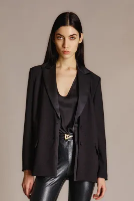 BLAZER VAN NENETTE 42BB-BUDONI 0700 NERO