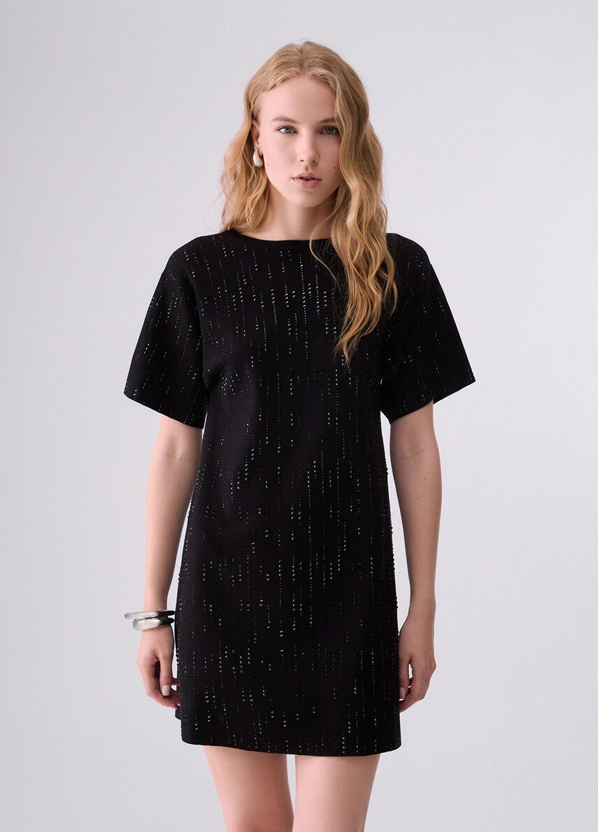 KLEED VAN LIU JO CF6162-MS99E L9605 NERO/SPARKLE STRIPE