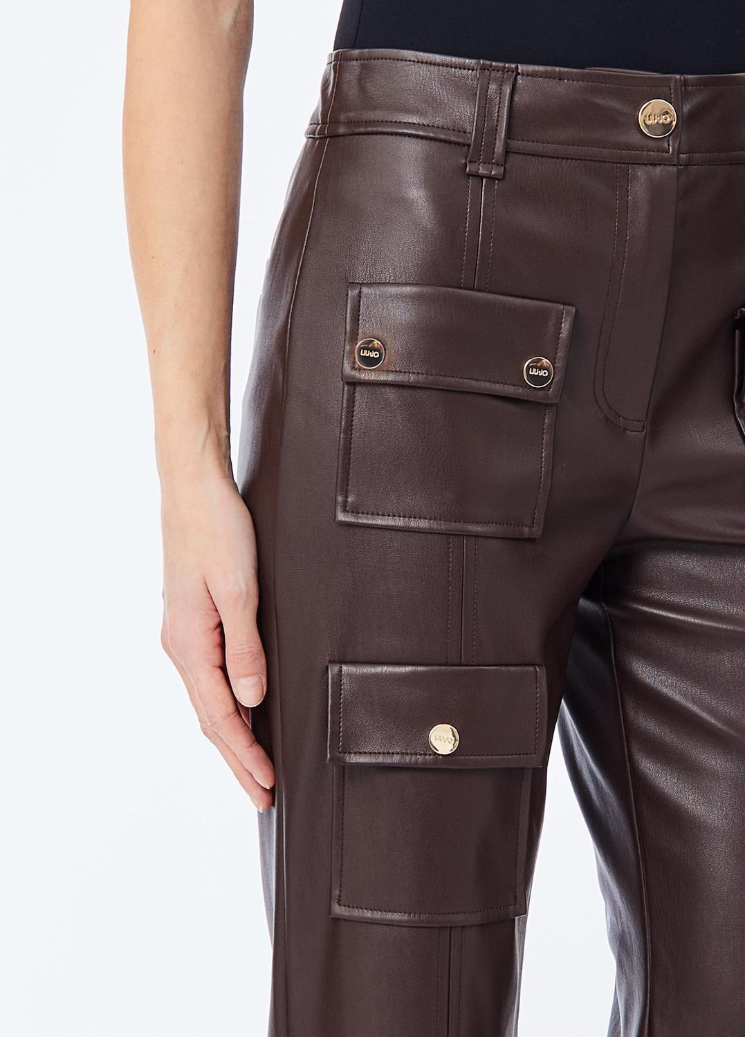 BROEK VAN LIU JO CF6198-E0624 X0807 NEW MOKA