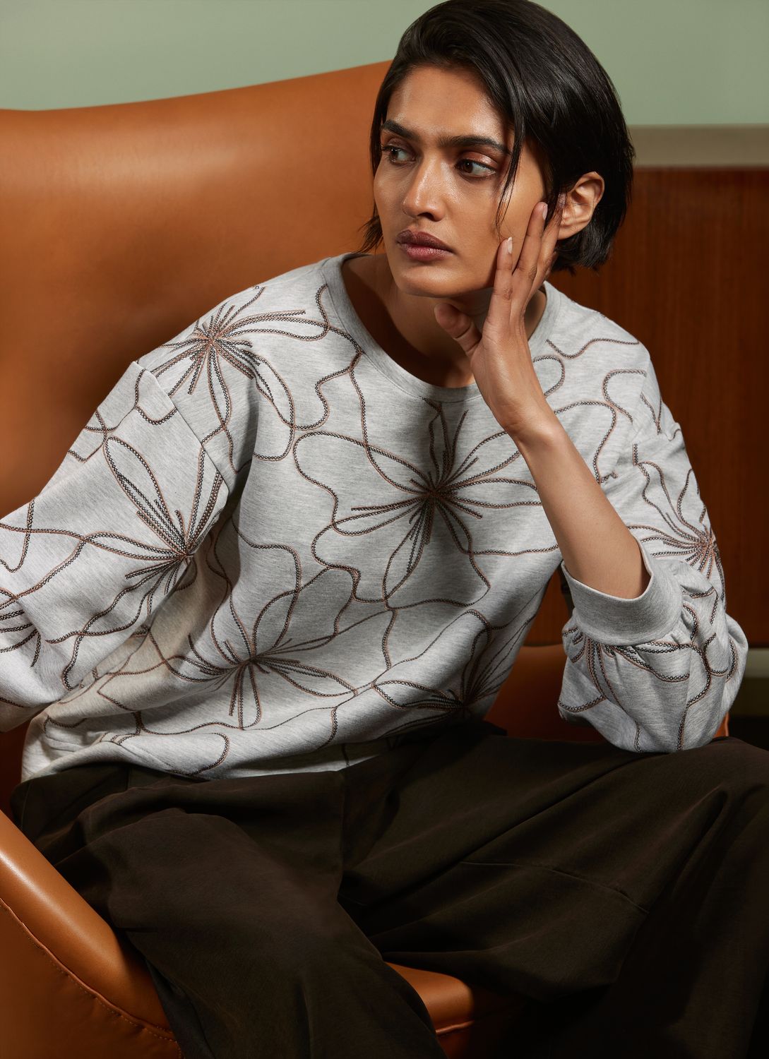 PULL VAN ATMOS A2469PL/R MERVE GREY